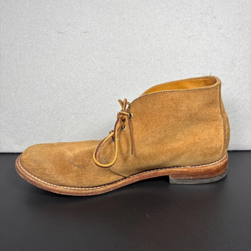 Oak Street Bootmakers Campus Chukka Boots Mens Size 13 Brown Suede Leather USA
